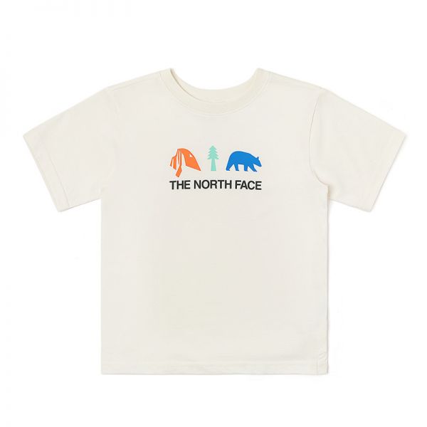 北面童装小童宝宝短袖T恤短裤套装户外夏季新款TheNorthFace|8ANU