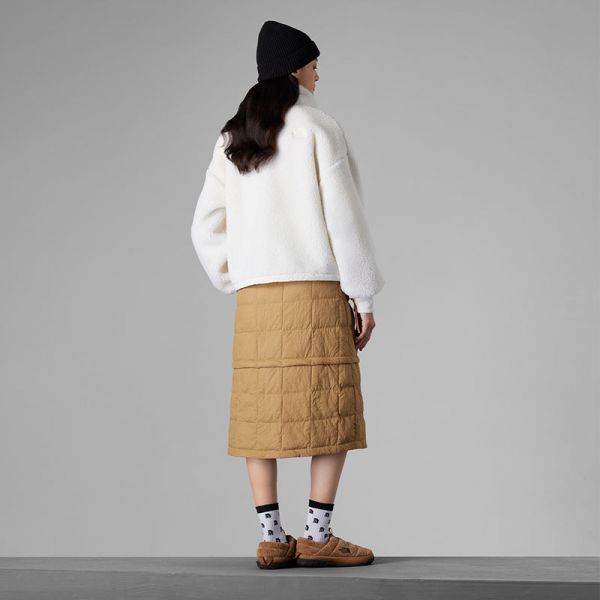 TheNorthFace北面UE仿羊羔绒抓绒外套女保暖柔软23秋冬新款87W0