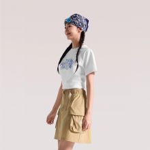 北面短袖女T恤纯棉印花运动上衣户外透气新款TheNorthFace|8GW8