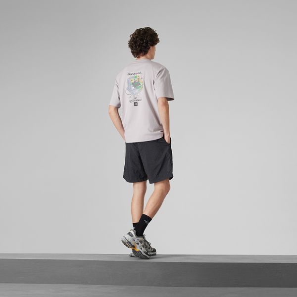北面UE男纯棉印花短袖T恤休闲透气户外夏新款TheNorthFace|8C6R