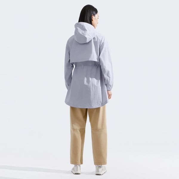 北面女户外多效衣防风防晒衣收腰中长款皮肤衣TheNorthFace|8C0Z