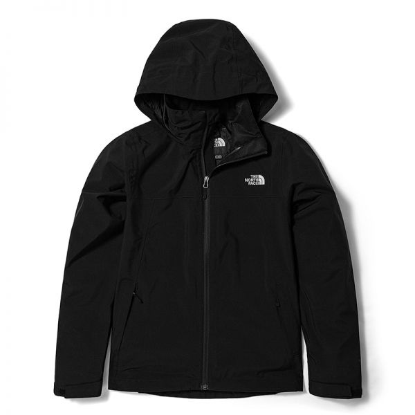 TheNorthFace北面冲锋衣女SANGRO户外樱花粉秋新款防水透汽|7WCK
