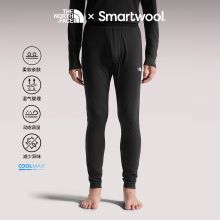 【北面Smartwool联名】美利奴羊毛打底裤子男TheNorthFace|8J2V