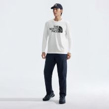 北面男速干印花LOGO长袖T恤休闲运动户外透气TheNorthFace|8AMJ