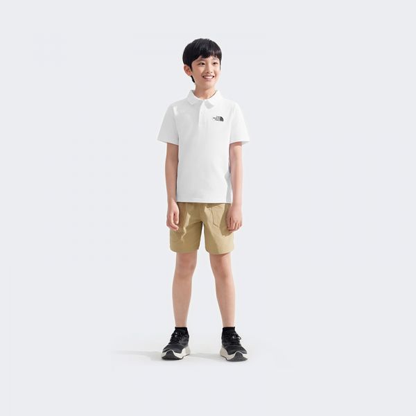 北面童装儿童短袖Polo衫男女户外透气夏季新款TheNorthFace|8C0P