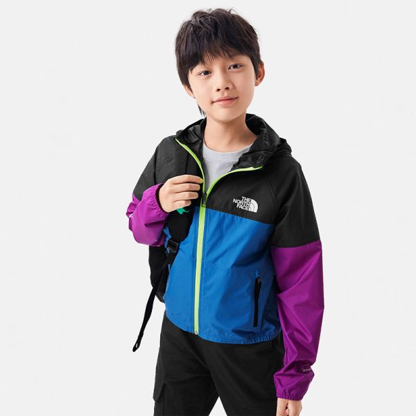 TheNorthFace北面童装皮肤衣防风夹克男童户外23春夏新款|82T1