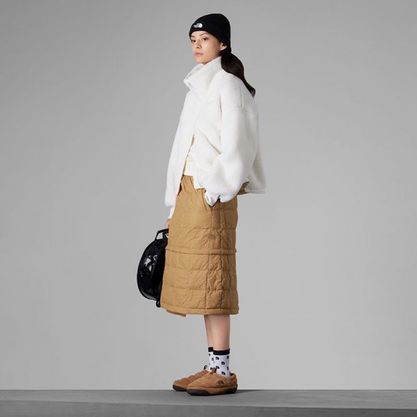 TheNorthFace北面UE仿羊羔绒抓绒外套女保暖柔软23秋冬新款87W0