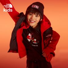 北面童装「新年蜕变」男女儿童纯棉长袖T恤户外TheNorthFace|8CFY